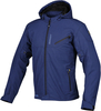 Germot Snake veste imperméable Moto Softshell,  bleu,  taille XL pour Hommes