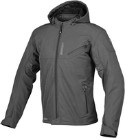 Germot Snake veste imperméable Moto Softshell,  gris,  taille 4XL pour Hommes