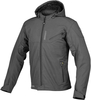 Germot Snake veste imperméable Moto Softshell,  gris,  taille XL pour Hommes