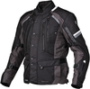 Germot Sydney veste textile de moto imperméable,  noir-gris,  taille S pour Hommes