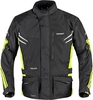 Germot Tyron Veste Textile moto,  noir-jaune,  taille XL pour Hommes