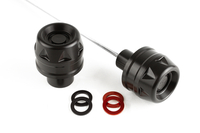 Gilles Protections fourche (axe de roue) GTA - noir/rouge BMW