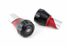 Gilles Protections fourche et bras oscillant (axe de roue) GTA noir/rouge Suzuki GSF 1250 Bandit,  taille 80 mm