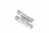 Gilles Repose-pieds passager TOOLING Sport argent Aprilia,  taille 80 mm