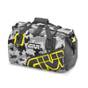 GIVI Easy-T Waterproof - Rouleau à bagages avec bandoulière 40 L design camouflage gris,  lettrage jaune fluo