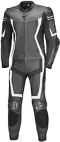 Held Street-Rocket Pro Combinaison en cuir de moto 2 pièces,  noir-blanc,  taille 60 pour Hommes