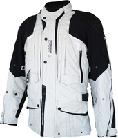 Helite Touring 2.0 Veste textile de moto d’airbag,  noir-gris,  taille M pour Hommes