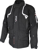 Helite Touring 2.0 Veste textile de moto d’airbag,  noir,  taille M pour Hommes