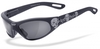 Helly Bikereyes Black Angel Lunettes de soleil,  noir-blanc pour Hommes
