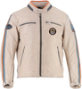 Helstons Ace 10Ans Veste en cuir de moto,  beige,  taille XL pour Hommes