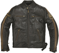 Helstons Ace Oldies Veste en cuir,  noir,  taille L pour Hommes