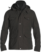 Helstons Barbade Veste cirée de moto Noir 2XL