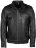 Helstons Benny Veste en cuir de moto,  noir,  taille M pour Hommes