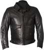 Helstons Bill Veste en cuir de moto Noir 4XL