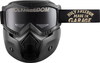 HolyFreedom Fat Rat Ensemble Lunettes de motocross + Masque,  noir pour Hommes