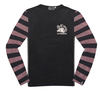 HolyFreedom Full Throttle Chemise Longsleeve,  noir-rouge,  taille M pour Hommes