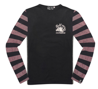 HolyFreedom Full Throttle Chemise Longsleeve,  noir-rouge,  taille XL