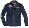 HolyFreedom Genoa Stampato Veste textile de moto,  bleu,  taille L pour Hommes
