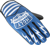 HolyFreedom Hotwheels gants de moto perforés,  blanc-bleu,  taille S pour Hommes