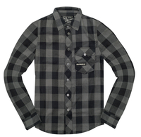 HolyFreedom Jessie James Flannel Chemise,  gris,  taille 2XL pour Hommes