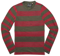 HolyFreedom Kruger Manches longues,  rouge-gris,  taille L