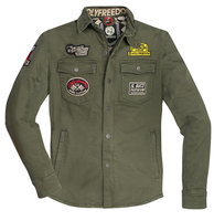 HolyFreedom Liutannent Veste textile de moto,  vert,  taille XL pour Hommes