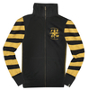 HolyFreedom Maya Zip Sweatshirt,  noir-jaune,  taille M pour Hommes