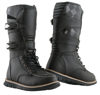 HolyFreedom Night Hawk High bottes de moto imperméables,  noir,  taille 40 pour Hommes