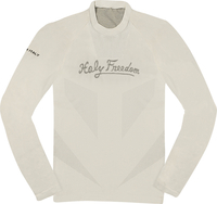 HolyFreedom Pelle Chemise fonctionnelle à manches longues,  blanc,  taille XL 2XL pour Hommes