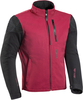 Ixon Brixton Veste textile de moto,  noir-rouge,  taille S pour Hommes