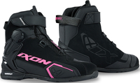 Ixon Bull 2 Chaussures de moto imperméables pour dames,  noir-rose,  taille 40 pour Hommes