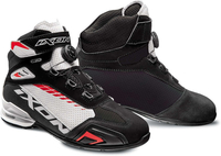 Ixon Bull Vented Chaussures de moto,  noir-blanc-rouge,  taille 47 pour Hommes