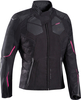Ixon Cell Veste textile de moto de dames,  noir-rose,  taille 2XL pour Femmes