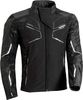 Ixon Cell Veste textile moto,  noir-gris-blanc,  taille M pour Hommes