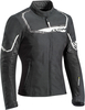 Ixon Challenge Veste textile de moto de dames,  noir-blanc,  taille XL pour Femmes