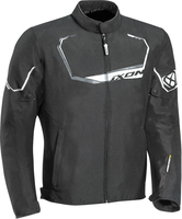 Ixon Challenge Veste textile de moto,  noir-blanc,  taille M pour Hommes