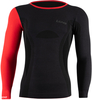 Lenz 6.0 Merino Round Neck Longsleeve Shirt Chemise Longsleeve Noir Rouge L