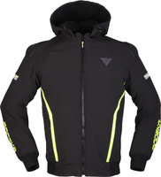 Modeka Clarke Sport Veste moto,  noir-jaune,  taille L pour Hommes