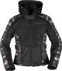 Modeka Couper II Veste textile de moto dames Noir Multicolore 44