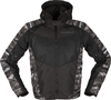 Modeka Couper II Veste textile de moto Noir Multicolore 4XL