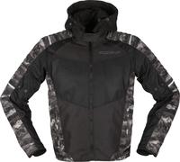 Modeka Couper II Veste textile de moto Noir Multicolore 4XL