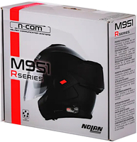 Nolan N-Com M951 R Système de communication Bluetooth Ensemble unique,  noir pour Hommes