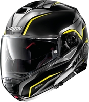 Nolan N100-5 Balteus N-Com casque Noir Jaune XS