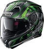 Nolan N87 Venator N-Com Casque Noir Vert XL