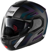 Nolan N90-3 Laneway N-Com Casque,  noir-pourpre,  taille 2XL pour Hommes