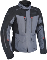Oxford Continental Veste textile de moto,  noir-gris,  taille 3XL pour Hommes