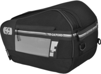 Oxford F1 55L Sac de selle de moto,  noir-gris pour Hommes