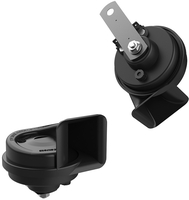 Oxford Foghorn 12V Corne de moto,  noir pour Hommes