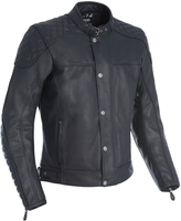 Oxford Hampton Veste en cuir de moto,  noir,  taille L pour Hommes
