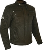 Oxford Hardy Wax Veste Textile moto,  vert,  taille M pour Hommes